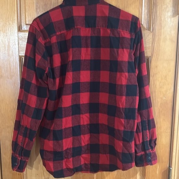 Abercrombie & Fitch flannel button down men size small . - Picture 3 of 7
